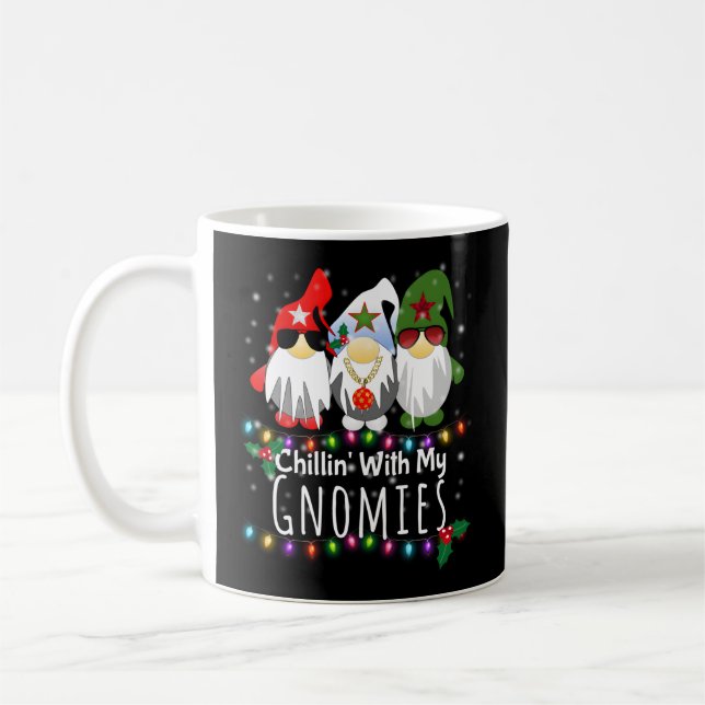Taza De Café Chillin con mi Gnome (Izquierda)