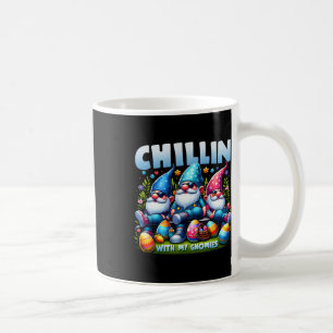Taza De Café Chillin' Con Mi Gnomía Feliz Partido Familiar De P