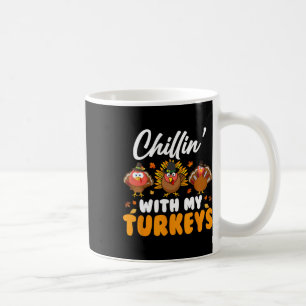 Taza De Café Chillin Con Mis Turcos Divertidos Hombres De Acció