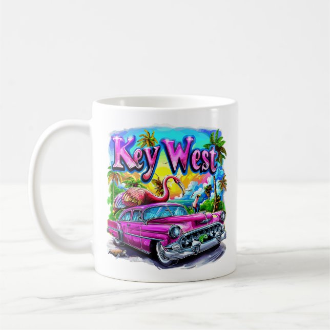 Taza De Café Chillin' en Key West, Florida (Izquierda)