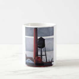 Taza De Café Chimenea y Torre del Agua (por Charles Demuth)