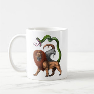 Taza De Café Chimera griega de mitología