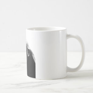 Taza De Café Chimpancé blanco negro