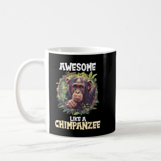 Taza De Café Chimpancés increíbles como chimpancés (Izquierda)