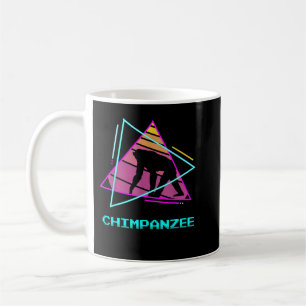 Taza De Café Chimpanzee retro