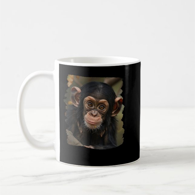 Taza De Café Chimpanzees Chimpanzee (Izquierda)