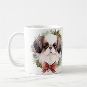 Taza De Café Chin Navidades japoneses escribieron una presentac