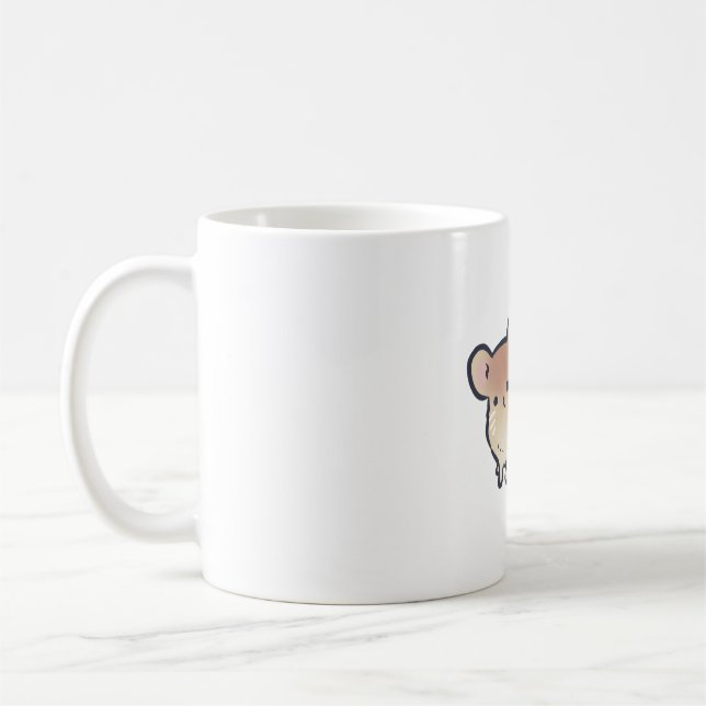 Taza De Café Chinchilla Family Cuddle (Izquierda)