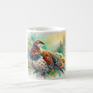 Taza De Café Chinese Grouse 260824AREF122 - Watercolor