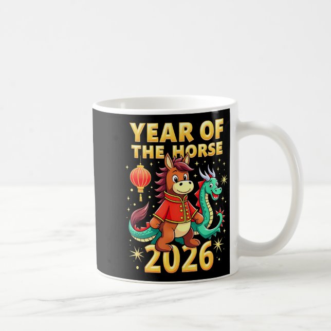 Taza De Café Chinese New Year 2026 Year Of The Horse  (Derecha)