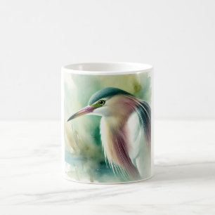 Taza De Café Chinese Pond Heron 060924AREF122 - Watercolor