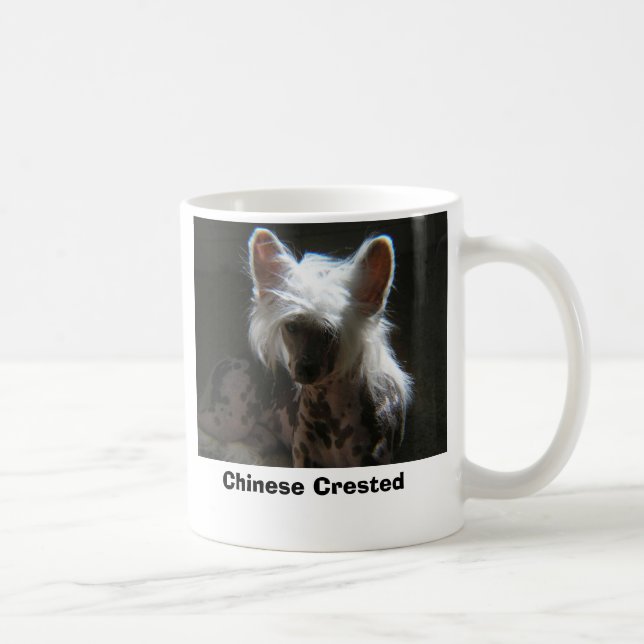 Taza De Café Chino Crested (Derecha)