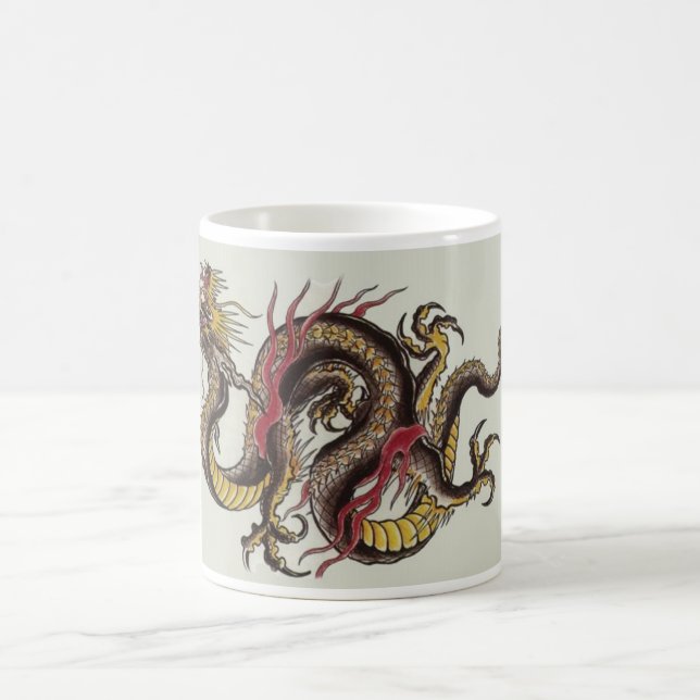 Taza De Café chino-dragón (Centro)