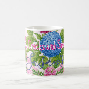 Taza De Café Chinoiserie Bams Grietas y Snacks Mahjong personal