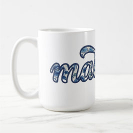 Taza De Café Chinoiserie Mahjong Mahgirl 
