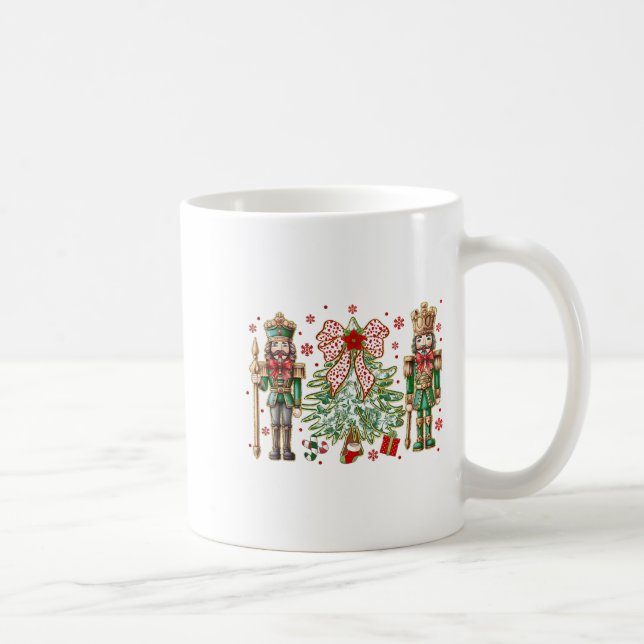 Taza De Café Chinoiserie Navidades Nutcracker Christmas Tree Co (Derecha)