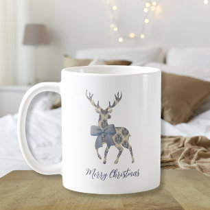 Taza De Café Chinoiserie Reindeer