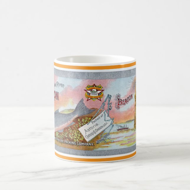 Taza De Café "Chinook del río Columbia" (Centro)