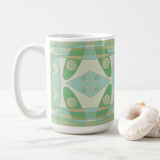Taza De Café Chintz bohemio nuevo verde oliva