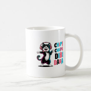 Taza De Café Chipi Chapa Dibi Daba Cat Dancing Personalizado