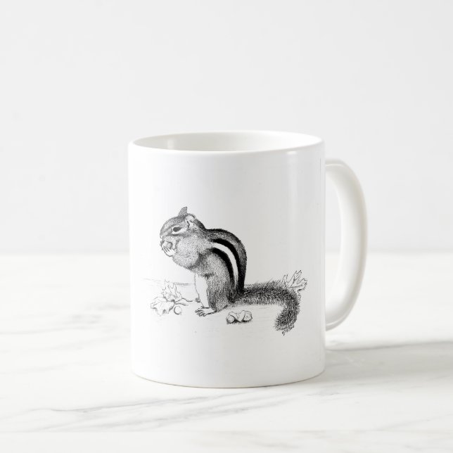 Taza De Café Chipmunk (Anverso derecho)