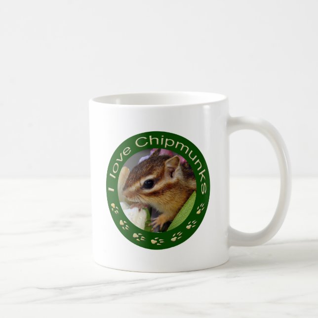 Taza De Café Chipmunk_ Circle_3 (Derecha)