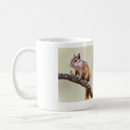 Taza De Café Chipmunk cutáneo y chubino