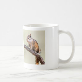 Taza De Café Chipmunk cutáneo y chubino