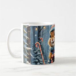 Taza De Café Chipmunk de vacaciones