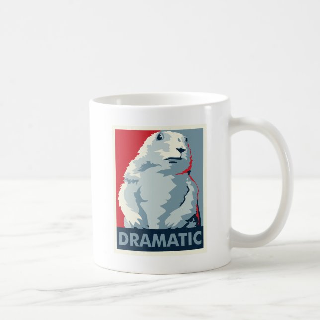 Taza De Café Chipmunk dramático (Derecha)