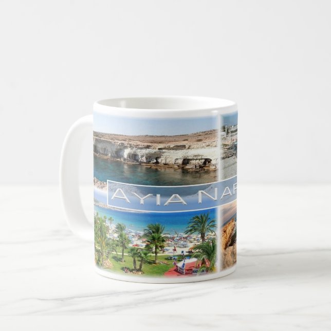 Taza De Café Chipre - Ayia Napa - (Anverso izquierdo)