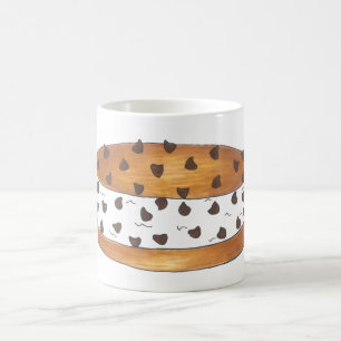 Taza De Café Chipwich Chocolate Chip Hielo Crema Sandwich Mug