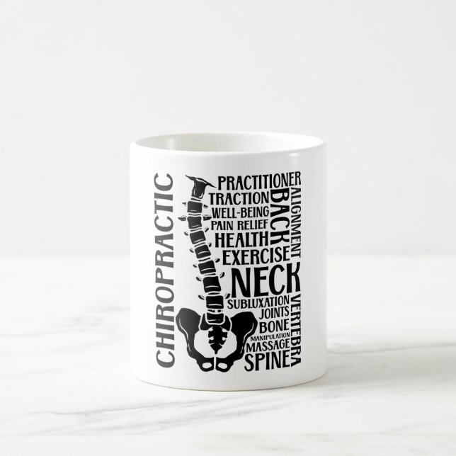 Taza De Café Chiropractic Spine Therapist Chiro Chiropractor (Centro)