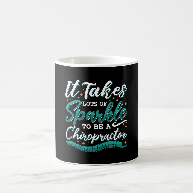 Taza De Café Chiropractica Se Toma Mucho Chiropráctico Espumoso (Centro)