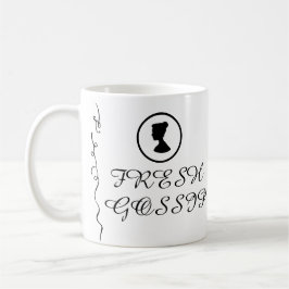 Taza De Café Chismes Frescos