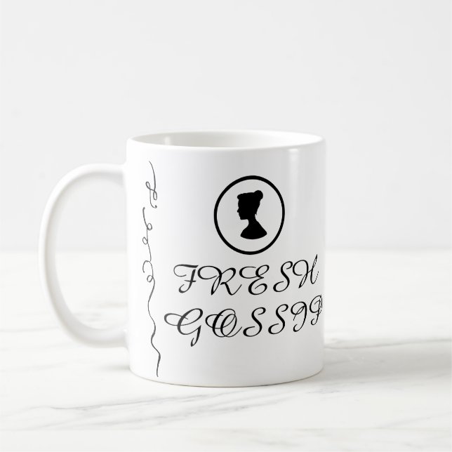 Taza De Café Chismes Frescos (Izquierda)