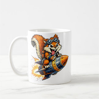 Taza De Café Chispa the Rocket Squirrel Mug