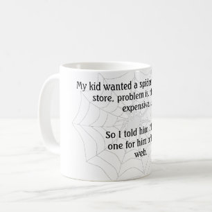 Taza De Café Chiste araña gracioso