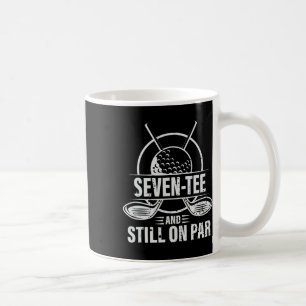 Taza De Café Chiste Cumpleaños 70 Golf Juego de Palabras Golfis
