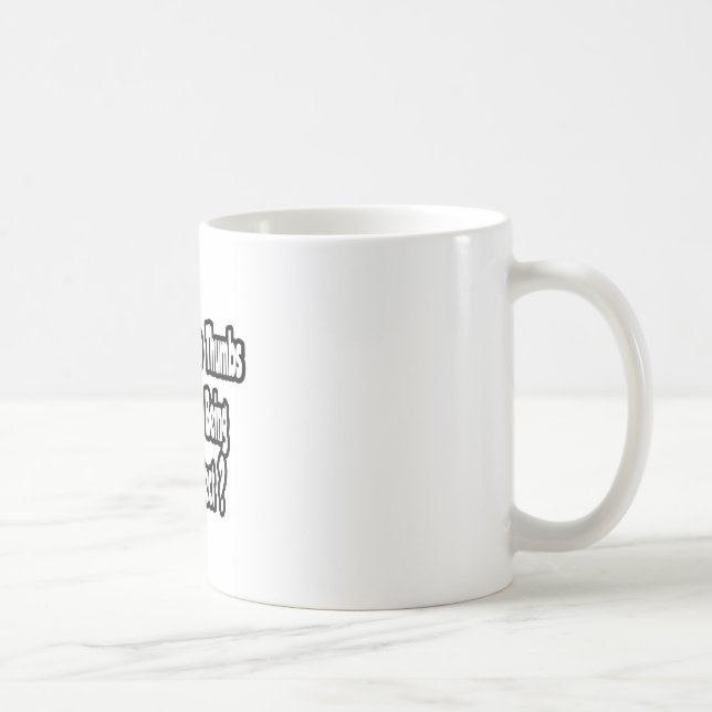 Taza De Café Chiste de arquitecto...Dos miniaturas (Derecha)