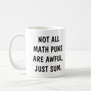 Taza De Café Chiste de broma de matemáticas divertido en escrit