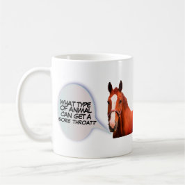 Taza De Café Chiste de caballos