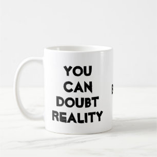 Taza De Café Chiste de café, realidad y duda