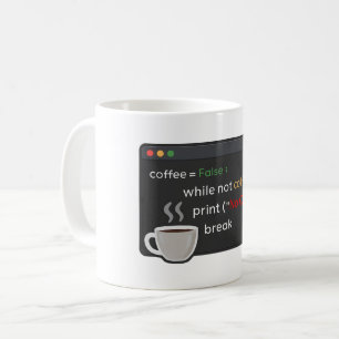Taza De Café Chiste de codificación de café divertido diseño mi