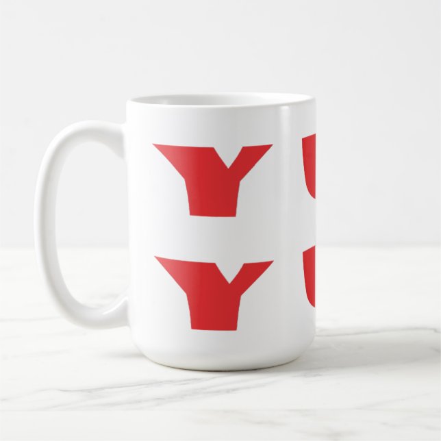 Taza De Café chiste de comida divertida palabras y patrón (Izquierda)