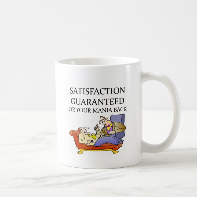 Taza De Café Chiste de la PSICOLOGÍA (Derecha)