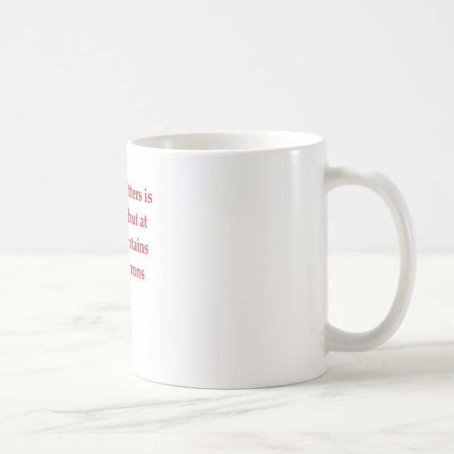 Taza De Café chiste de la química (Derecha)