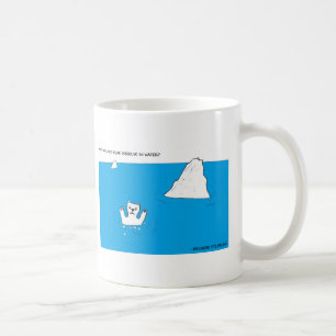 Taza De Café Chiste de la química del oso polar