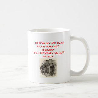Taza De Café chiste de los holmes del sherlock