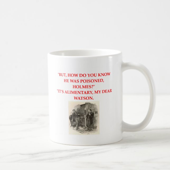 Taza De Café chiste de los holmes del sherlock (Derecha)